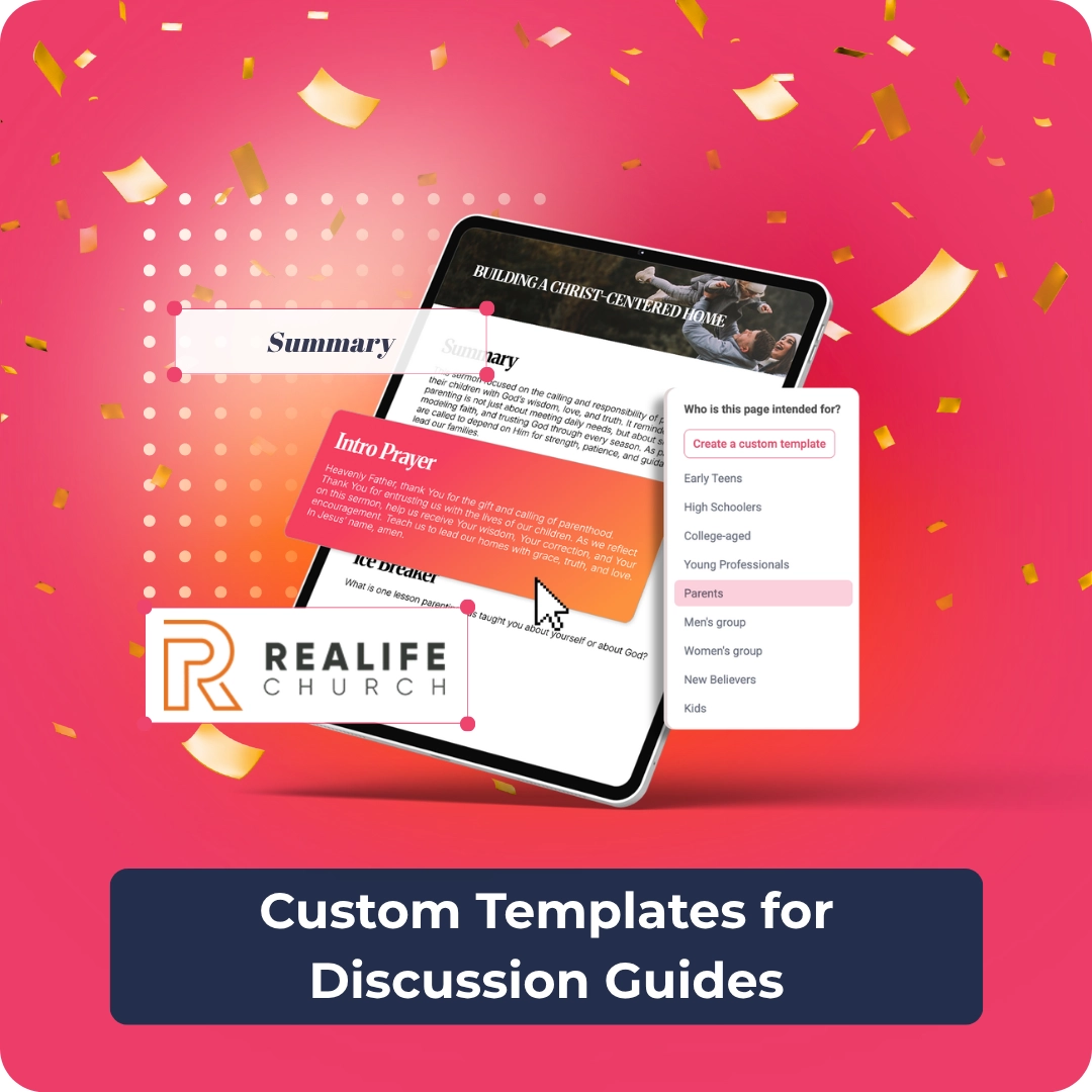 Custom Discussion Guide
